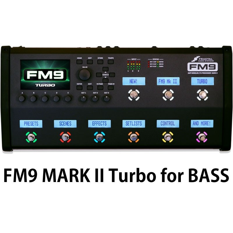 【入荷待ち、ご予約受付中】 FM9 MARK II Turbo for BASSの商品画像