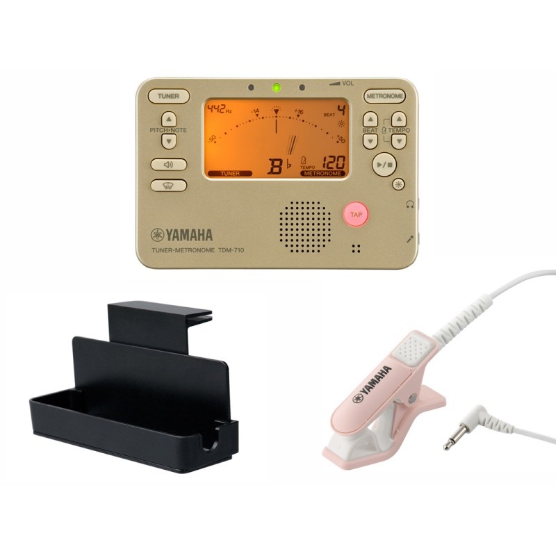 ヤマハ / TDM-710GL チューナー & メトロノーム 3点セット（TDM-710GL/TM-40PK/MS-RKDX） 【セットがお買い得!!】の商品画像