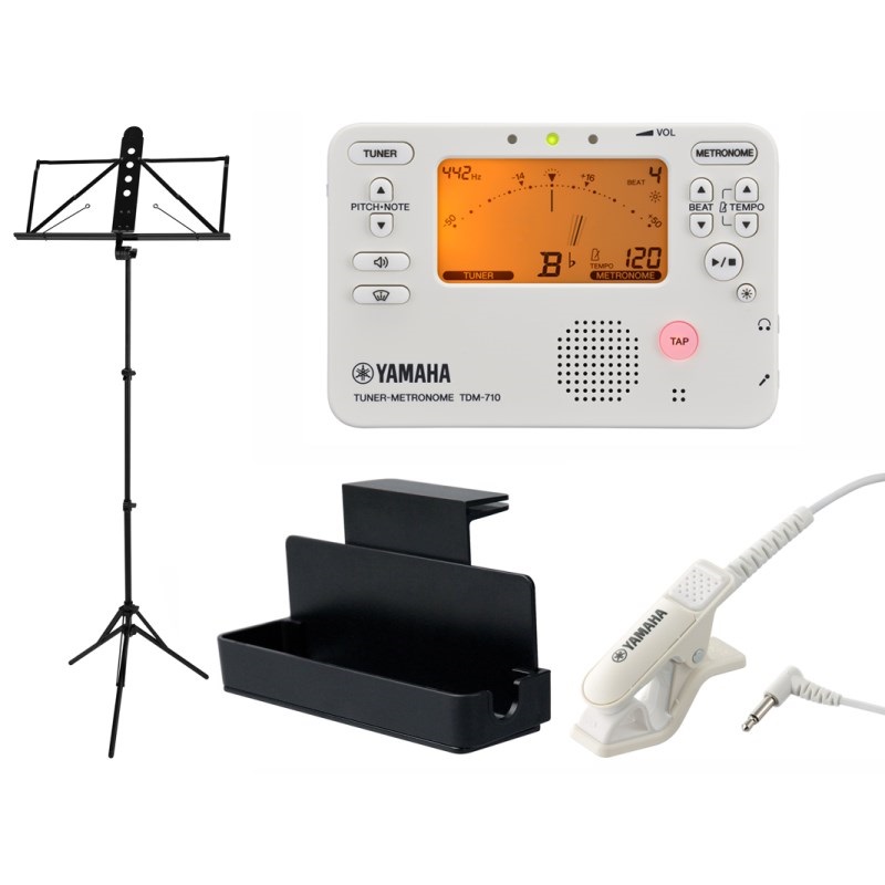 ヤマハ / TDM-710IV チューナー & メトロノーム 4点セット（TDM-710IV/TM-40IV/MS-RKDX/MS-260AL） 【セットがお買い得!!】の商品画像