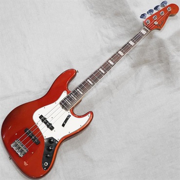VINTAGE Jazz Bass '68 Matching Head CandyAppleRed/R
