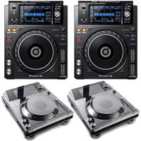 XDJ-1000MK2 ツインSET 【DECKSAVER製　本体保護カバー付属】(パイオニアディージェー)