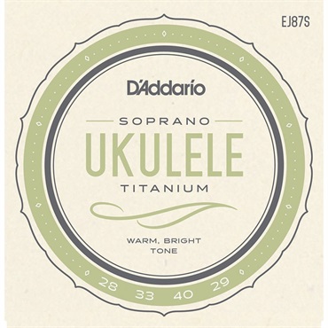 【夏のボーナスセール】EJ87S　Soprano Ukulele [ウクレレ弦] ダダリオ