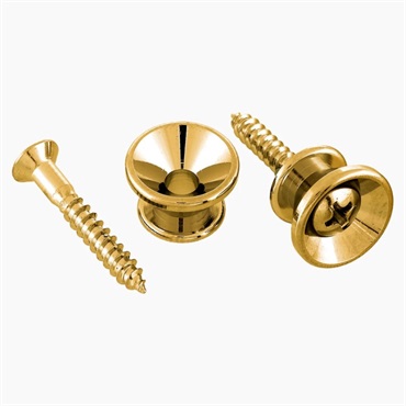 【お取り寄せ商品】 GOLD STRAP BUTTONS SET OF 2/AP-0670-002