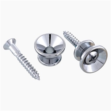 ALLPARTS 【お取り寄せ商品】 CHROME STRAP BUTTONS SET OF 2/AP-0670-010