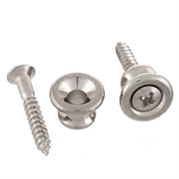 ALLPARTS 【お取り寄せ商品】 GIBSON STYLE NICKEL STRAP BUTTONS/AP-6695-001