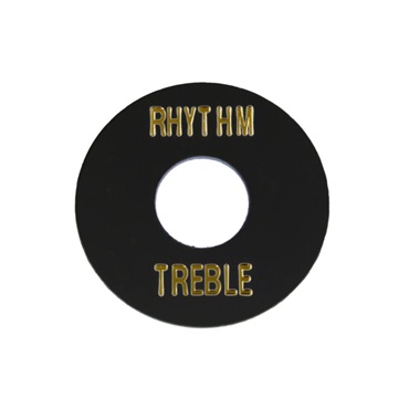 【お取り寄せ商品】 BLACK PLASTIC RHYTHM/TREBLE RING/AP-0663-023