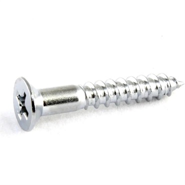 【お取り寄せ商品】 PACK OF 5 CHROME BRIDGE MOUNTING SCREWS/GS-0063-010