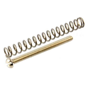 【お取り寄せ商品】 PACK OF 4 NICKEL SLOT HEAD HUMBUCKING SCREWS/GS-3012-001