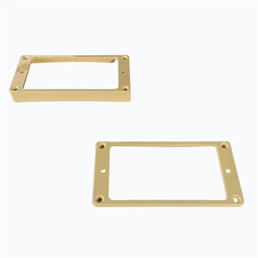 CURVED NECK AND BRIDGE HUMBUCKING PICKUP RING SET (Cream) [PC-0733-028]