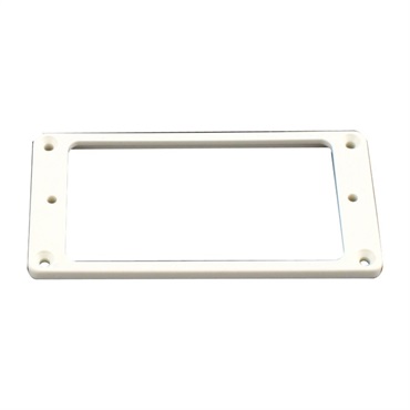 SLANTED HUMBUCKING PICKUP RING SET (White) [PC-0743-025]