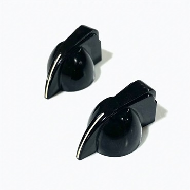 【お取り寄せ商品】 SET OF 2 BLACK POINTER KNOBS/PK-0173-023