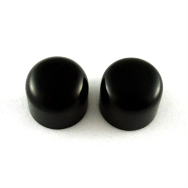 【お取り寄せ商品】 EBONY DOME KNOBS， 2 PCS (QTY 2)/PK-0198-0E0