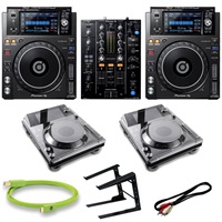 XDJ-1000MK2 + DJM-450 クラブスタイル点SET 【本体保護カバー & 高品質USBケーブル付属】(パイオニアディージェー)