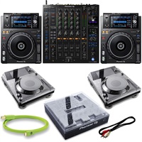 XDJ-1000MK2 + DJM-A9 クラブスタイル8点SET 【本体保護カバー & 高品質USBケーブル付属】(パイオニアディージェー)