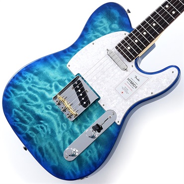 Fender Made in Japan 2024 Collection Hybrid II Telecaster QMT (Aquamarine/Rosewood)