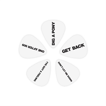 【夏のボーナスセール】 Get Back Guitar Picks [1CWH4-10B8/Med]