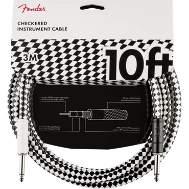 【夏のボーナスセール】 PRO 10feet INSTRUMENT CABLE CHECKERBOARD (#0990810288)