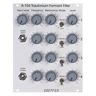 (メーカー直送品)A-104 Trautonium Type VCF / Formant Filter