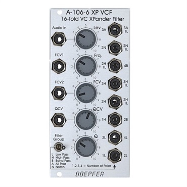 (メーカー直送品)A-106-6 Xpander Type VCF / 16 Fold VC Multimode Filter