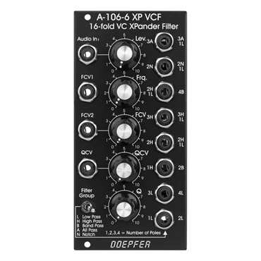 (メーカー直送品)A-106-6V Xpander Type VCF / 16 Fold VC Multimode Filter