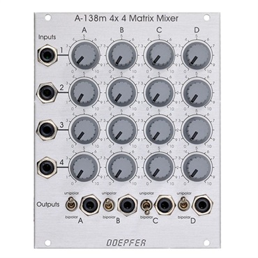 (メーカー直送品)A-138m 4 x 4 Matrix Mixer