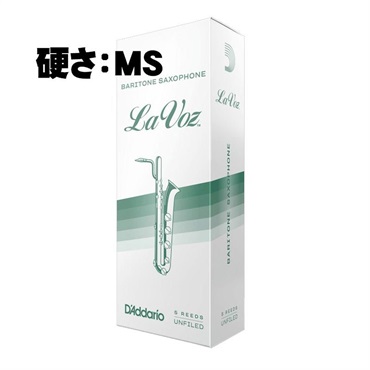 《硬さ：MS(ミディアム・ソフト)》バリトンサックス用リード ダダリオ・ウッドウインズ ラヴォーズ