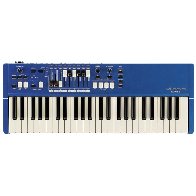 M-solo BLE [リミテッドカラー：ブルー] (49鍵盤・ハモンドドローバーオルガン)の商品画像