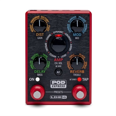 【WEB限定在庫処分セール】 POD Express Guitar（ラインシックス）