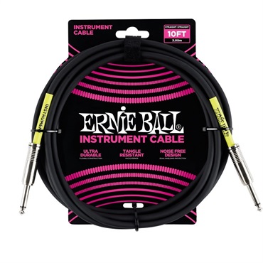 【夏のボーナスセール】  Classic Instrument Cable 10ft S/S Black [#6048]