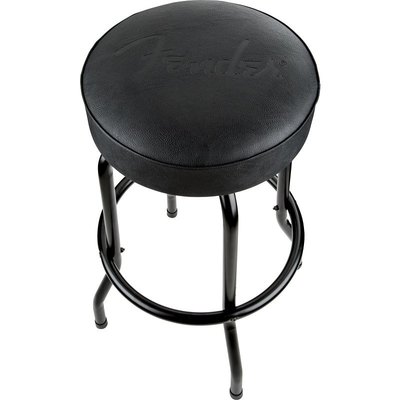 【夏先取り大特価セール】Fender Embossed Black Logo Barstool， Black/Black， 30[#9192022002]の商品画像