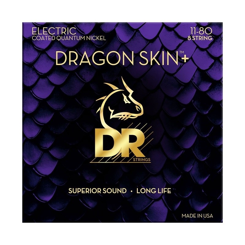 DRAGON SKIN＋(8弦用/11-80) [for Electric Guitar] [DEQ-8/11]の商品画像
