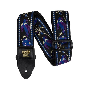 ERNIE BALL PURPLE PLEASANT PHEASANT JACQUARD STRAP [#5371]