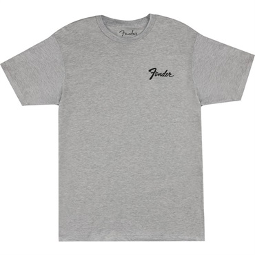FENDER(R) TRANSITION LOGO TEE (ATHLETIC GRAY/M size)(#9192500406)
