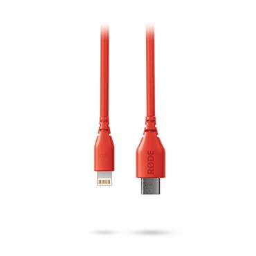 SC21-R(レッド)(ロード)(USB-C - Lightning 30cm)
