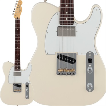 Fender Made in Japan 2024 Collection Hybrid II Telecaster SH (Olympic Pearl/Rosewood)