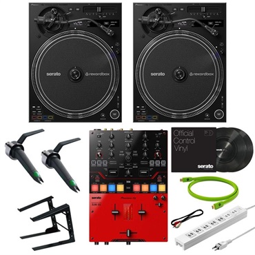 PLX-CRSS12 + DJM-S5 スクラッチDJ必需品10点セット