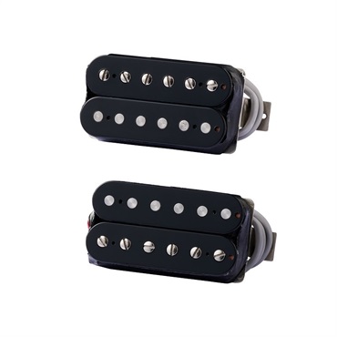 Gibson 【夏のボーナスセール】 496R/500T Set (Double Black， 4-Conductor， Potted， Ceramic， 496R: 8.4K， 500T: 15.2K)[PU496R500TDB4-SET]