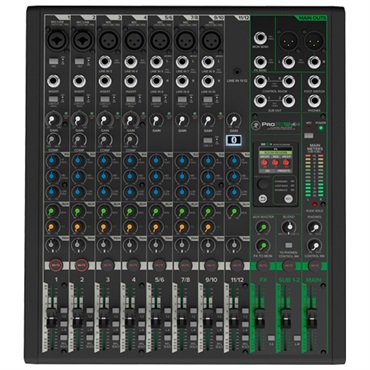 ProFX12v3+ 【USB-C端子内蔵 12チャンネルアナログミキサー】