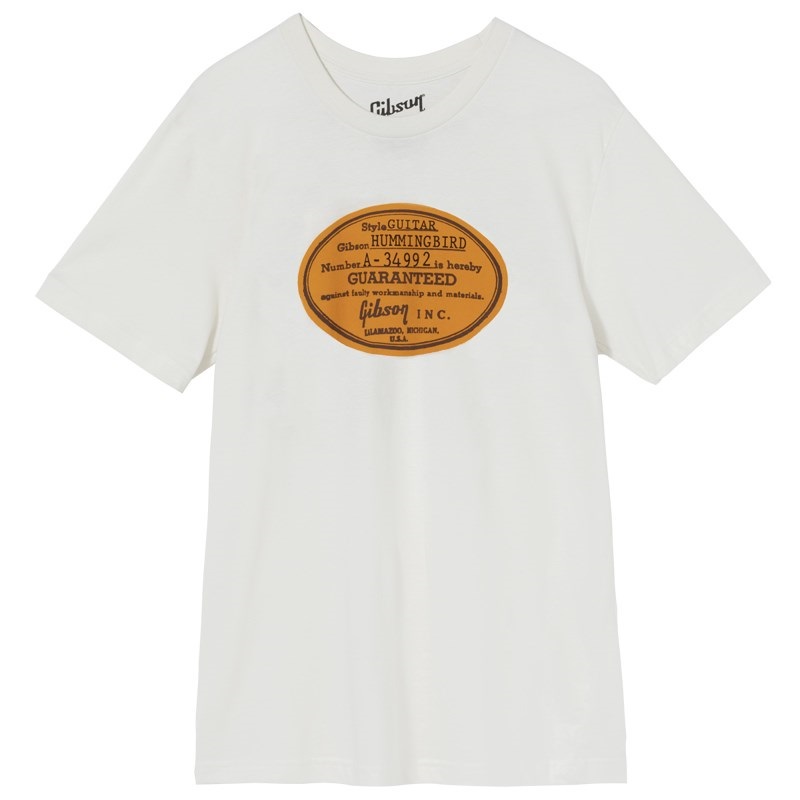 【夏先取り大特価セール】Acoustic Label Tee (Vintage White)(Large) [GA-TEE-LBL-WHT-LG]の商品画像
