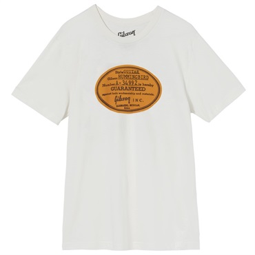 【夏先取り大特価セール】Acoustic Label Tee (Vintage White)(Medium) [GA-TEE-LBL-WHT-MD]