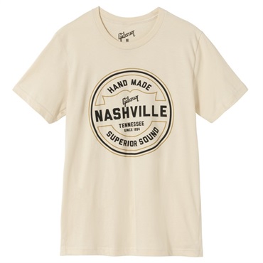 【夏のボーナスセール】 Handmade in Nashville Tee (Cream)(Extra Large) [GA-TEE-HAND-CRM-XL]