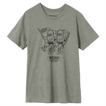 Mesa Boogie Marching Tubes Tee (Army Green)(Large) [MA-TEE-TUBES-GRN-LG]