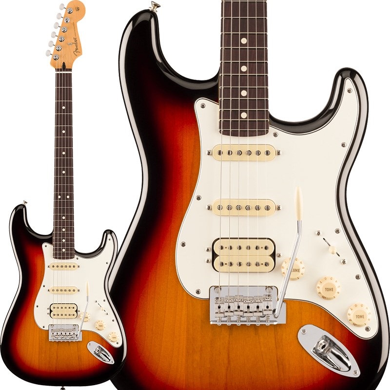 Player II Stratocaster HSS (3-Color Sunburst/Rosewood)の商品画像