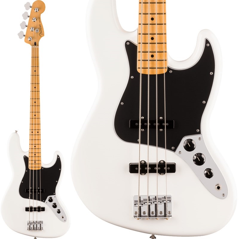 Player II Jazz Bass (Polar White/Maple)の商品画像