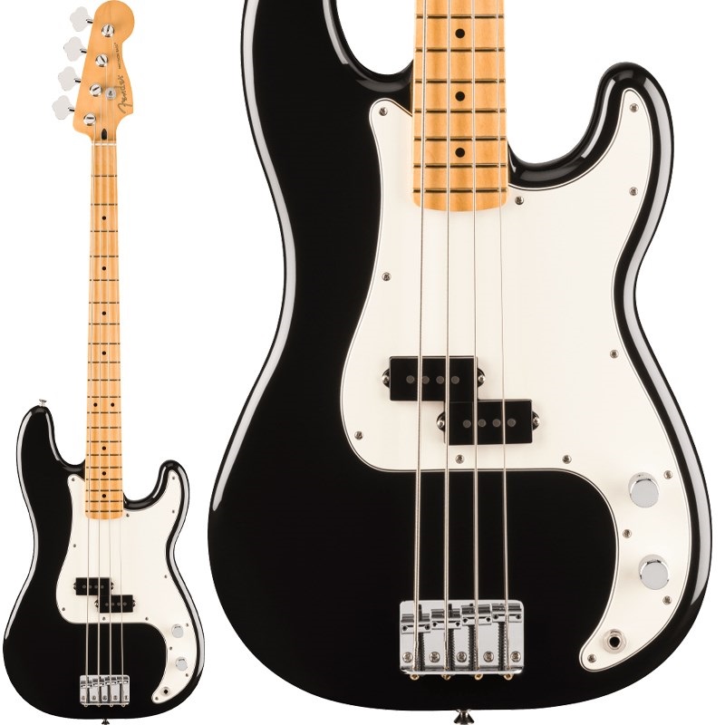 Player II Precision Bass (Black/Maple) 【夏先取り大特価セール】の商品画像