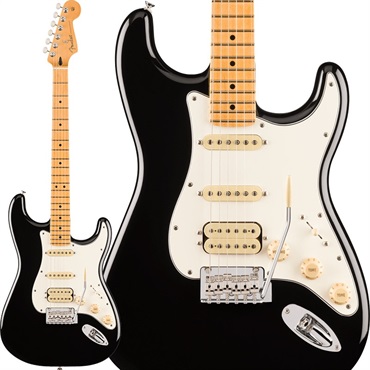 Player II Stratocaster HSS (Black/Maple)