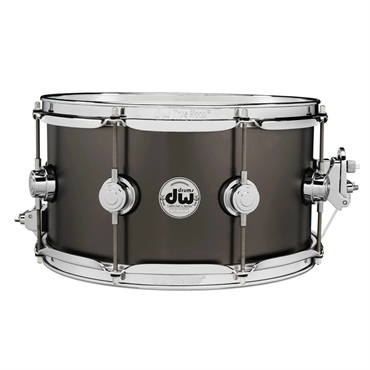 DRVD0713SVCBK [Collector's Satin Black over Brass Snare， 13''×7'']