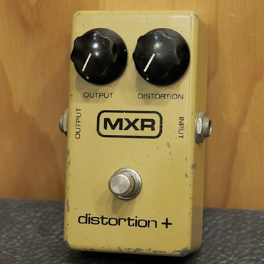 VINTAGE MXR Distortion+ Block Logo '80