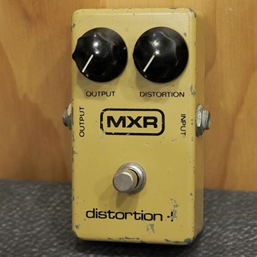 VINTAGE MXR Distortion+ Block Logo '79