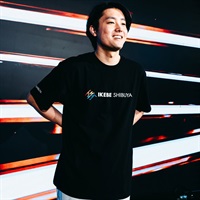 IKESHIBU LOGO TEE / BLACK / L SIZE